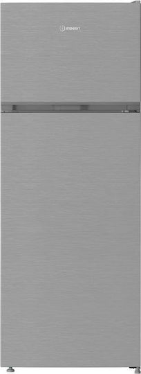 Indesit Double Door Refrigerator 367lt Total NoFrost H172xW70xD66.5cm Silver IND21362XB4E