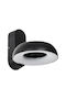 GloboStar Wandmontiertes Außenleuchte LED IP65 12W mit Warmweißem Licht 16x20x15cm