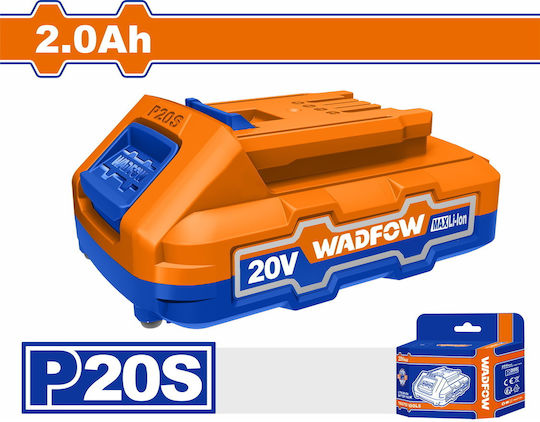 Wadfow Wadfow Lithium Werkzeugbatterie 20V mit Batteriekapazität 2Ah