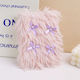 Pink Fuzzy Notebook A6 80 Sheets Pink