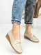 Mocasini Dama Bej