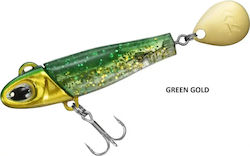 Daiwa Mg Little Spin Artificial Bait 5.1cm/10g Green Gold Daiwa Mg Little Spin Artificial Bait 5.1cm/10g Green Gold