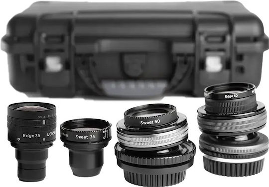Lensbaby Kit De Realizatori De Filme Iii Montură Lentilă Pl Montură Canon Ef