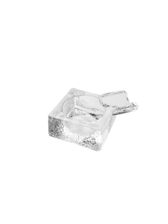 Glas Aschenbecher Zigarre 1 Position Maße 15x8,5x4,5 cm