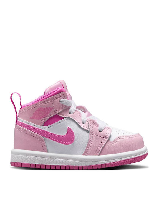 Jordan Jordan 1 Kinder Sneaker Hoch Rosa