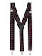 Breteli Unisex Adulți ButicCochet Din Material Sintetic Elastic 35 Mm Model Tip X Burgundy Br523