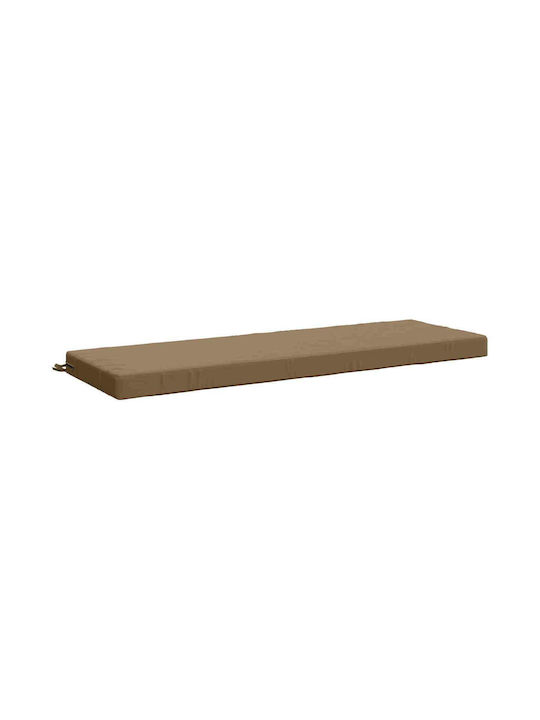 vidaXL Sitzbank-Kissen Soest Taupe 50x140cm