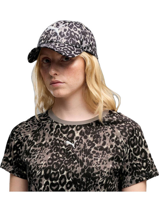 Cap Puma Ess Elevated Aop Bb Cap Black Unisex