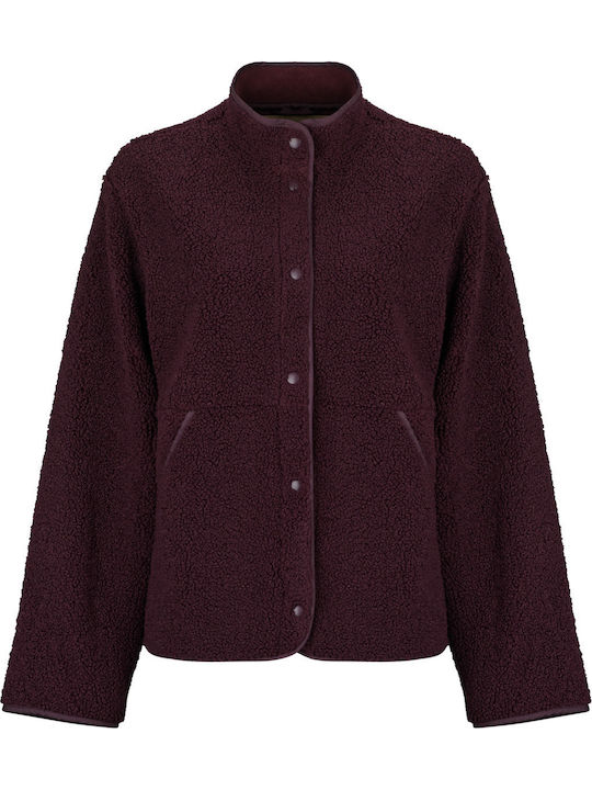 Jack & Jones Дамско яке за зима бордо