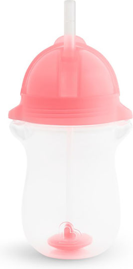Munchkin Детска Чаша от Силикон Розова 296ml за 12м+