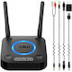 Bluetooth 5.3 Audio Transmitter 1Mii B06tx Dual Link Schwarz