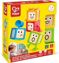 Hape Jucărie de Stivuire Block Toy din Lemn pentru 12+ Luni
