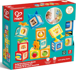 Hape Jucărie de Stivuire Discovery din Lemn pentru 12+ Luni