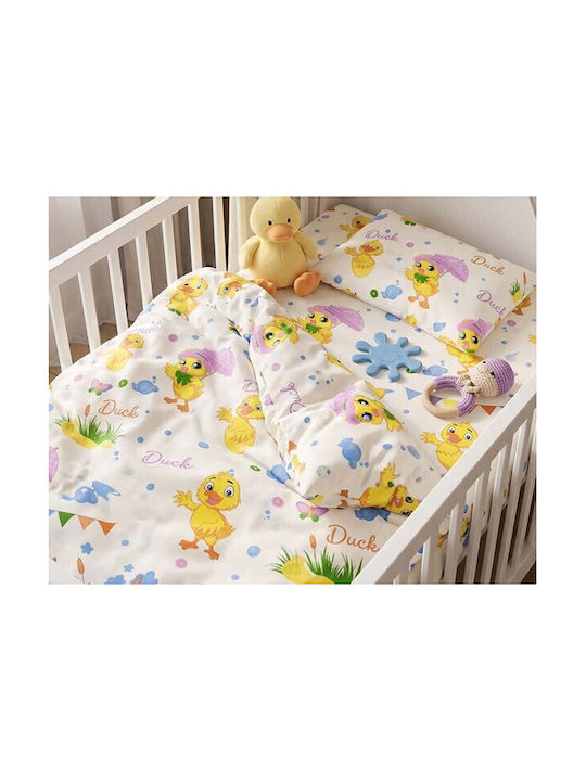 MayHome Single Cotton Sheets Set Cotton 160x240cm