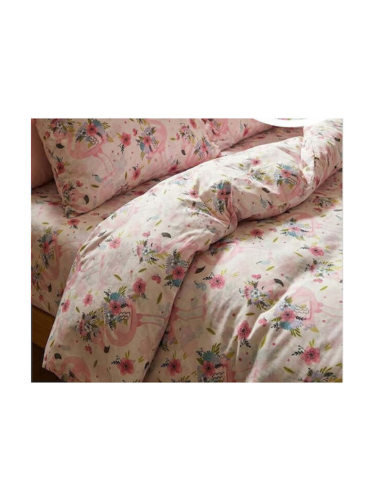 MayHome Single Cotton Sheets Set Cotton 160x240cm