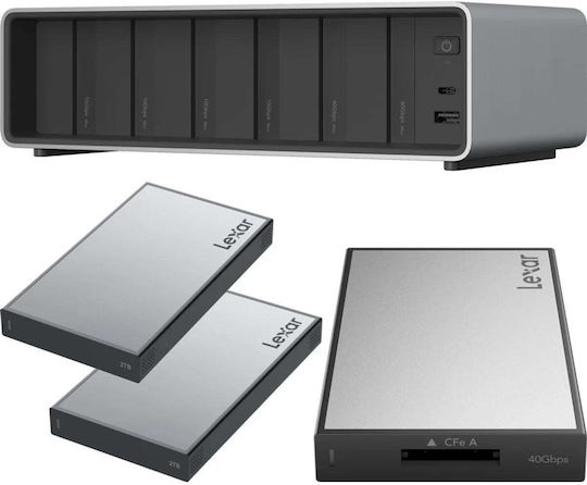 Lexar Professional Workflow Pro Cfexpress Type A Reader 2x2tb Ssd