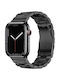 Forcell F-design Fa10 Edelstahlarmband Apple Watch 38 / 40 / 41 mm Schwarzes