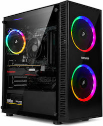 Vengeance Galactic-V8 Desktop PC (Athlon-3000G/8GB DDR4/240GB SSD/No OS)