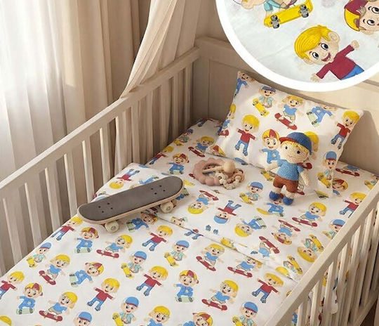 MayHome Set Kids Duvet Cover Double With Cotton Pillowcase Cotton 180x240cm