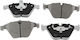Vorderseite Bremsbelag Bmw 3 X1 Z4 34 11 6 783 542
