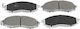 Vorderseite Bremsbeläge Nissan Navara Pick Up 41060-7z025
