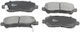 Zurück Bremsbeläge Toyota Highlander 044660E020