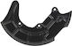 Protector de disc de frână VW Lupo față dreapta negru disc 239 mm 6e0615312b