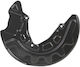 Bremsscheibenschützer Schwarz Vorderseite Für Audi A3 Q2 Q3 E-Commerce-Website Tt 5q0615312g