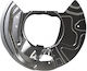 Bremsscheibenschützer BMW X5 X6 Silber Vorderseite Rechts 396mm 348mm 34116857978