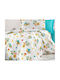 MayHome Kids Quilt Single Multicolour 160x240cm