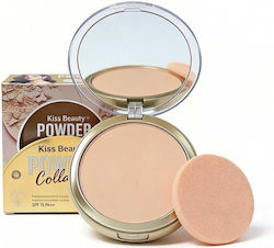 Collagen Powder Mirror Sponge Included Kiss Beauty 19 G Collagen Powder Mirror Sponge Included Kiss Beauty 19 G
