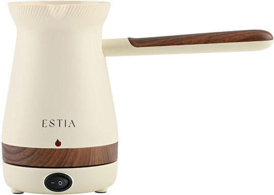 Estia Estia Pure Cream Elektrische griechische Kaffeekanne 1000W