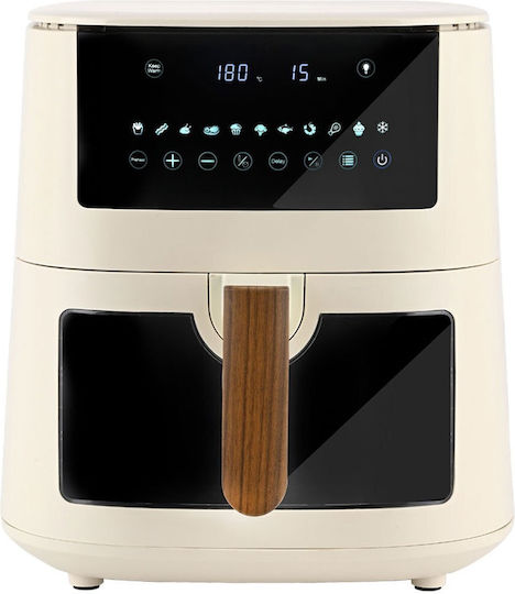 Estia Pure Cream Φριτέζα Αέρος 1650W 7.2lt