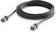 Ubiquiti F/UTP Cat.6a (Gigabit) Καλώδιο Δικτύου Ethernet Μαύρο