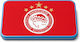Digital Place Red Metallic Pencil Case