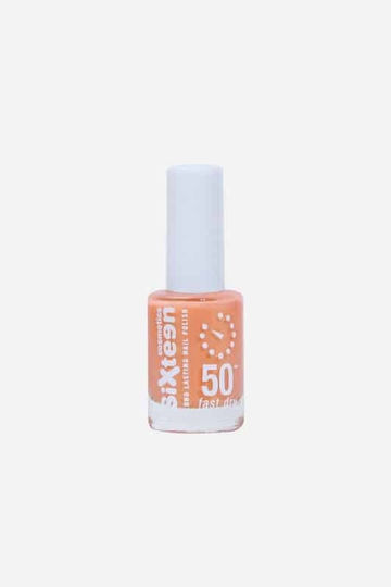Sixteen Cosmetics Long Lasting Nail Polish Summer Orange