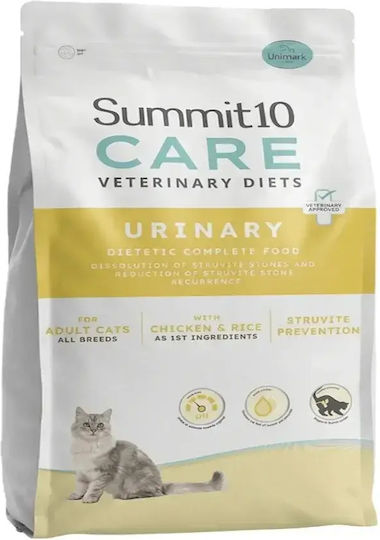Summit10 Dry Cat Food for Adult Cats with Sensitive Urinary 2kg