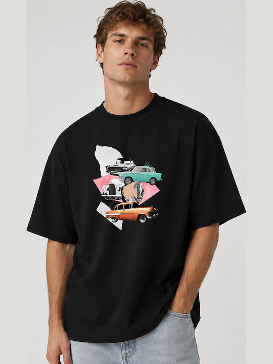 T-Shirt Schwarz 0166 O0166M