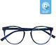 Looplabb Papillon Blaue Marine Blaulichtblockierende Brillen