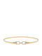 Elastic Women's Chain Belt Gold