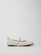 Right Nina Women's Ballerina Shoes in White Colour