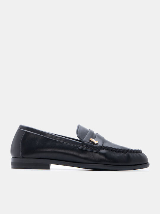 Luigi Women's Moccasins In Black Colour