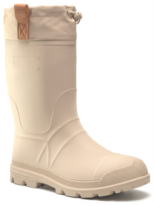 Kamik Männer Sicherheitsgummistiefel mit Fell Grau