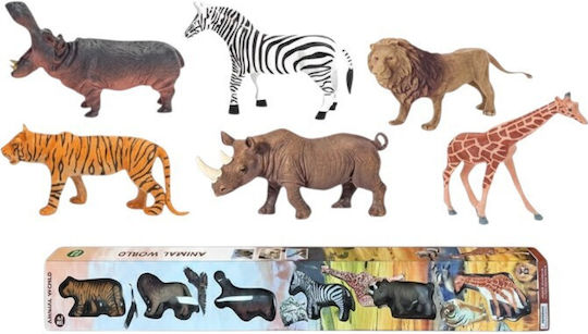 Tradesor Miniatur-Spaßspielzeug Tierfiguren 6 Stück Für 3+ Jahre