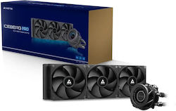 Chieftec Iceberg 360 VRM Wasserkühlung AIO CPU mit 3 Lüfterabmessungen 120mm