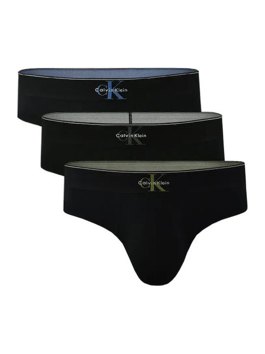 Calvin Klein Men's Slip Black 3Pack