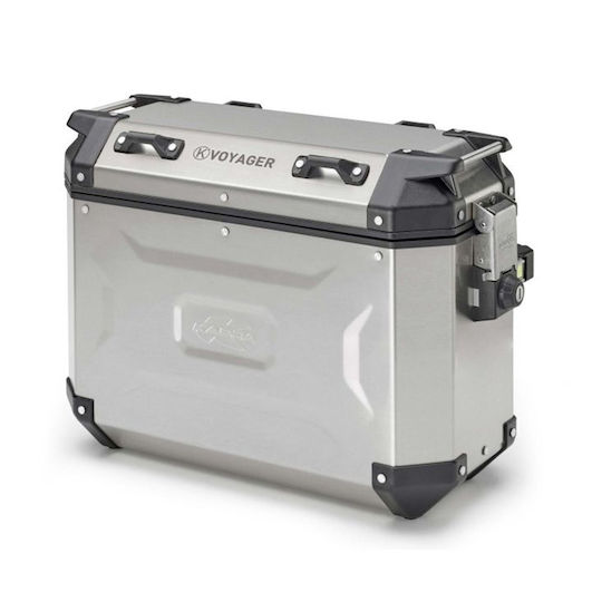 Βαλιτσα Πλαϊνη Αριστερη Αλουμινιου Kvg37al K'voyager Monokey 37l Kappa