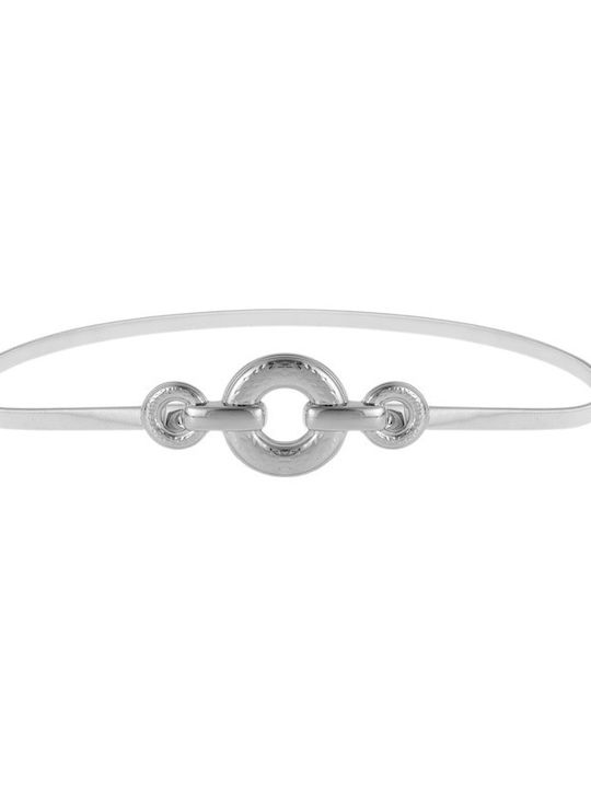 Elastische Damen Gürtel Kette Silber
