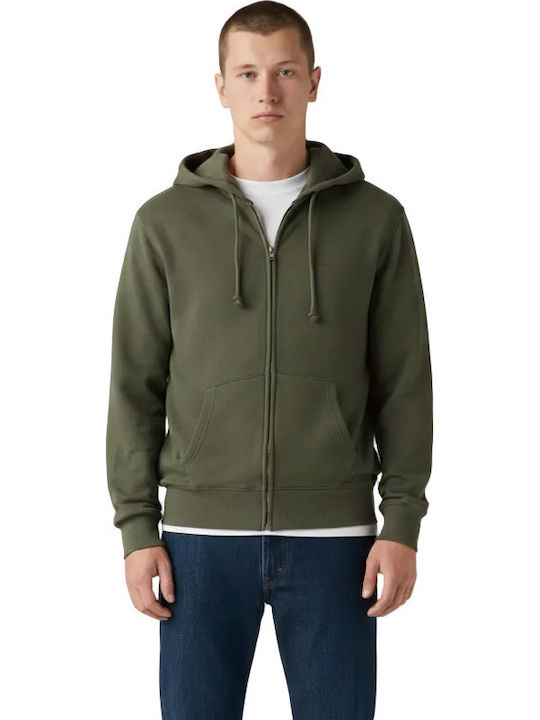Levi's New Original Geacă Verde cu Glugă