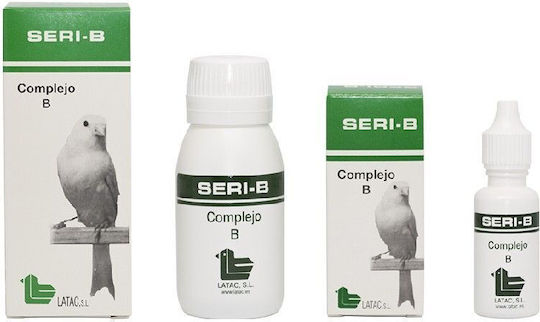Latac Seri-b Vogelgesundheitsbedarf Nahrungsergänzungsmittel Vitamin B 60ml